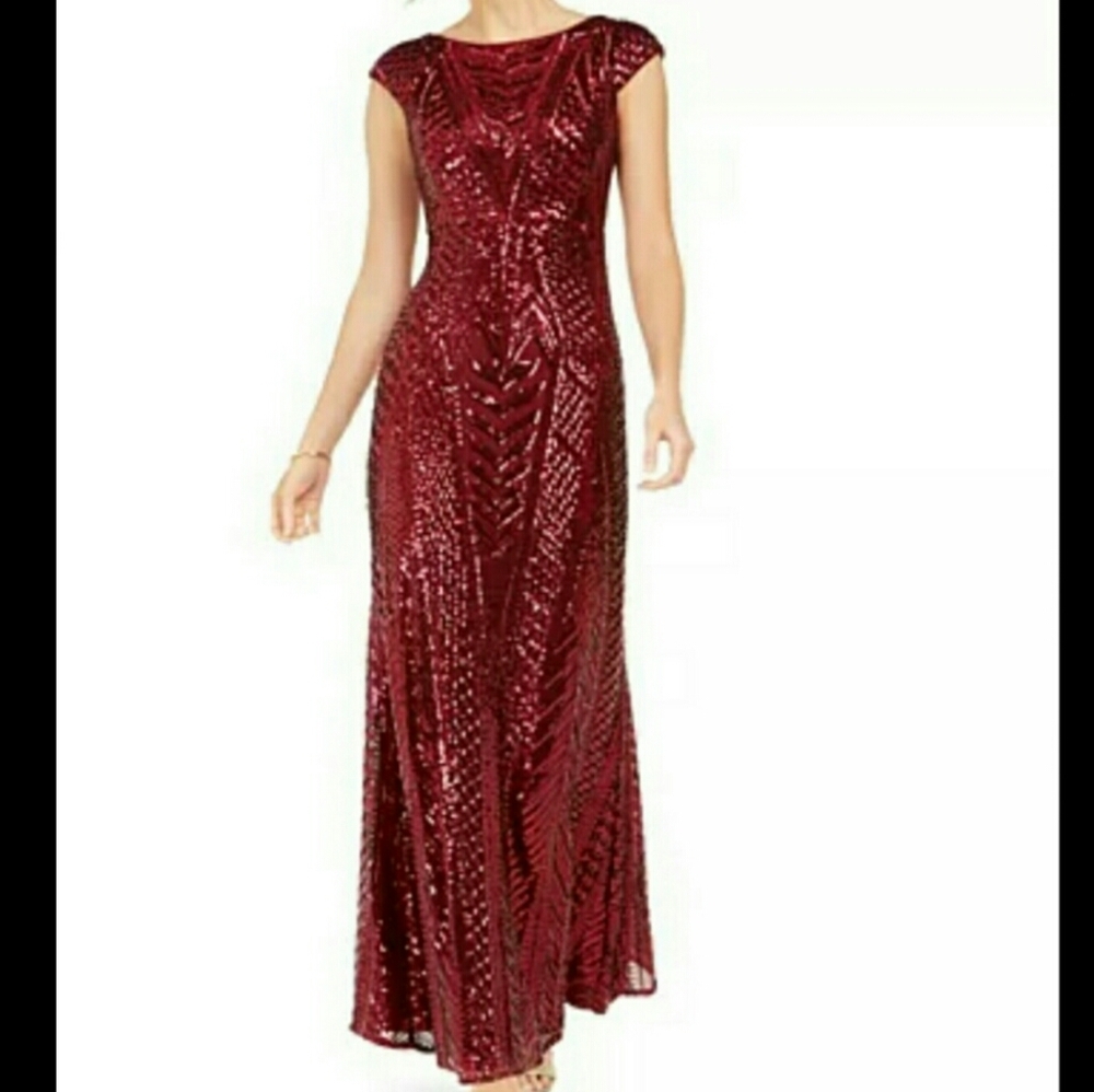 NWT sequin gown